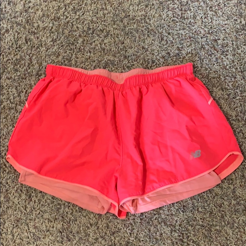 New Balance running short